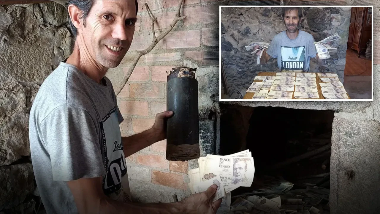 Yeni aldığı evin duvarlarından para fışkırdı! Sevinci kursağında kaldı