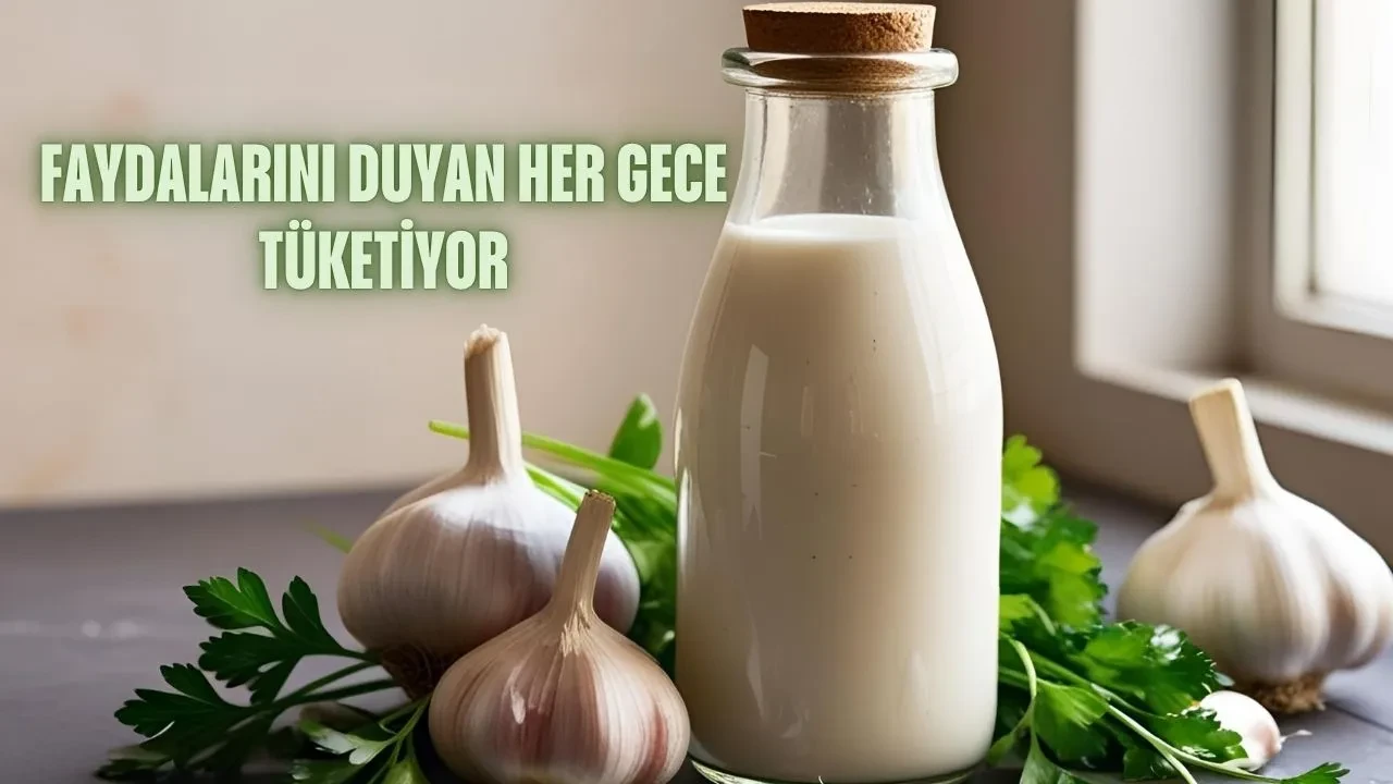 Büyüklerimizin vazgeçilmezi: Sarımsaklı süt! Boşuna önermiyorlarmış