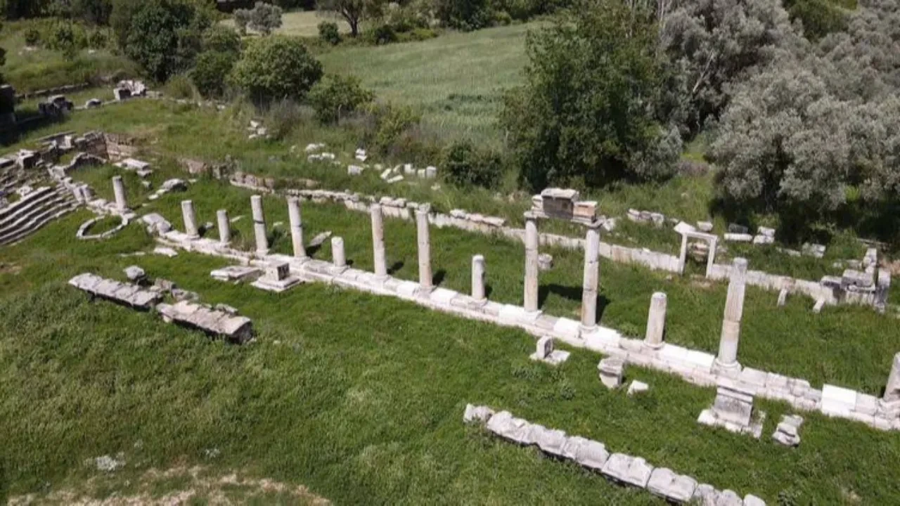 Lagina Hekate Kutsal Alanı'nda gün yüzüne çıkanlar şaşırttı