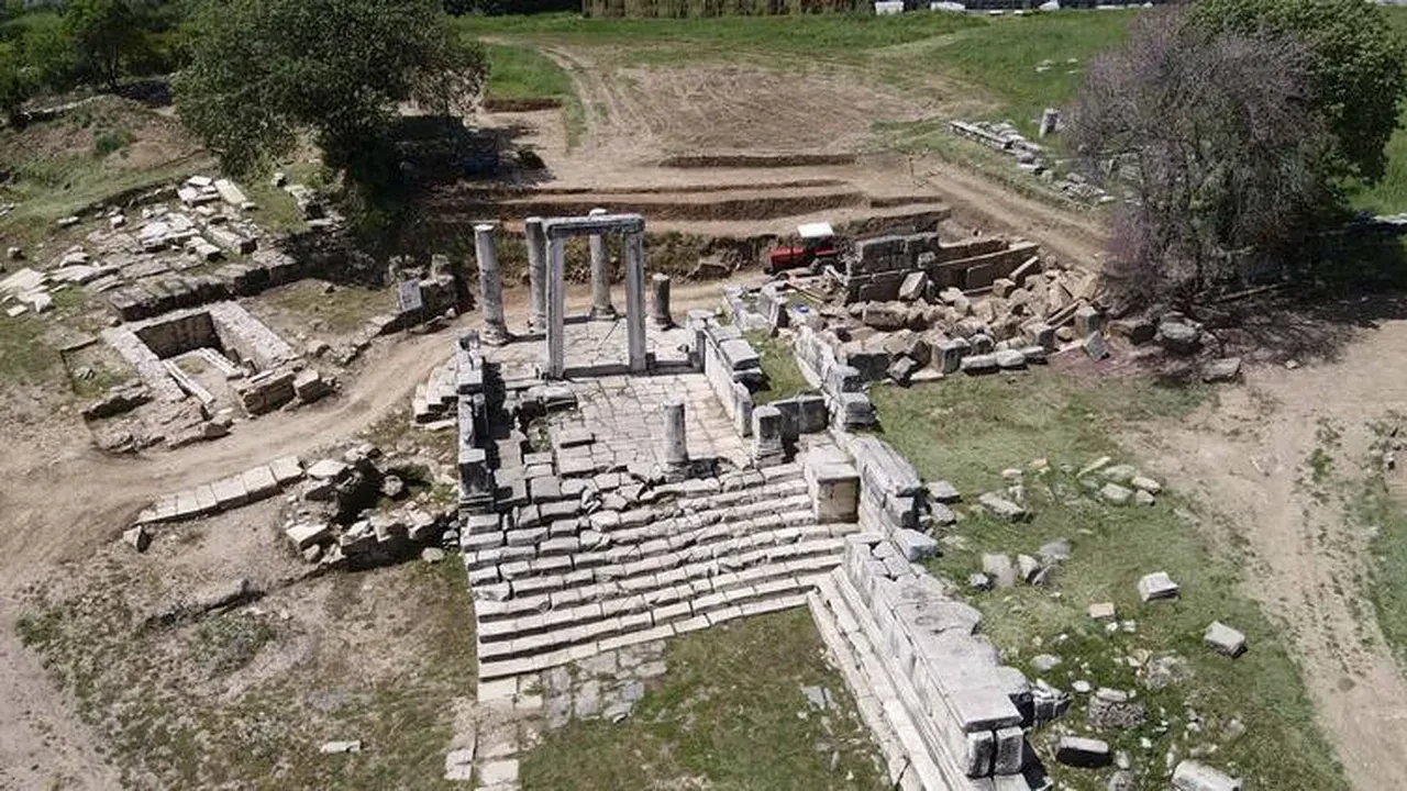 Lagina Hekate Kutsal Alanı'nda gün yüzüne çıkanlar şaşırttı