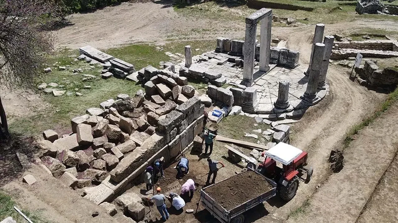 Lagina Hekate Kutsal Alanı'nda gün yüzüne çıkanlar şaşırttı