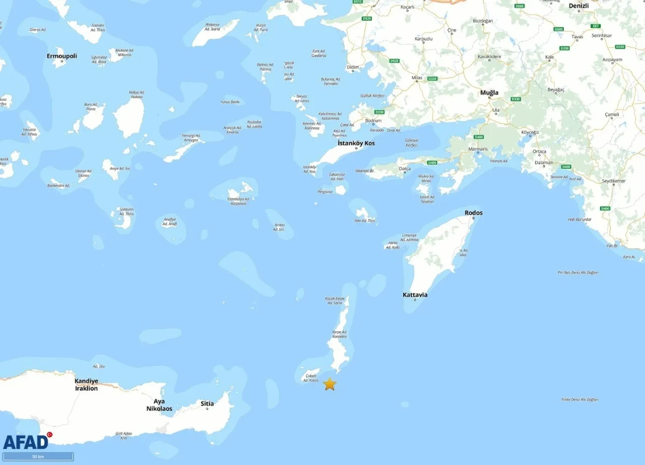 Son dakika | AFAD duyurdu: Muğla'da 6 büyüklüğünde deprem