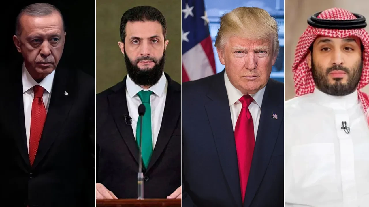 Son dakika | Riyad'da dörtlü zirve: Cumhurbaşkanı Erdoğan, Trump, Selman ve Şara görüştü