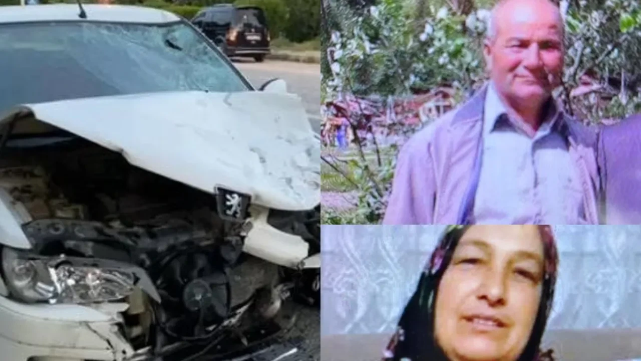 Yürekleri dağlayan kaza! Motosiklet karı kocaya mezar oldu!