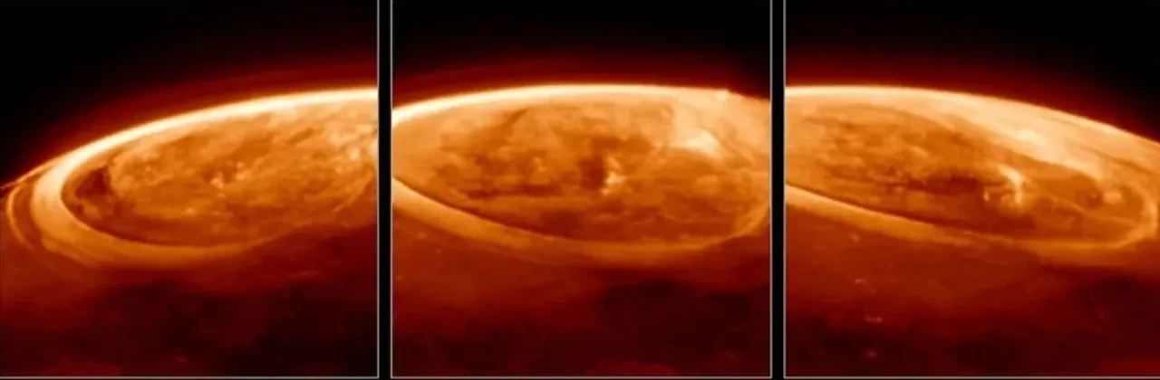 James Webb tespit etti! Benzeri görülmemiş olay: Jüpiter'de beklenmedik ışık