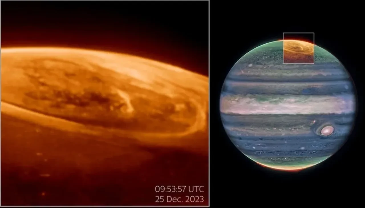 James Webb tespit etti! Benzeri görülmemiş olay: Jüpiter'de beklenmedik ışık