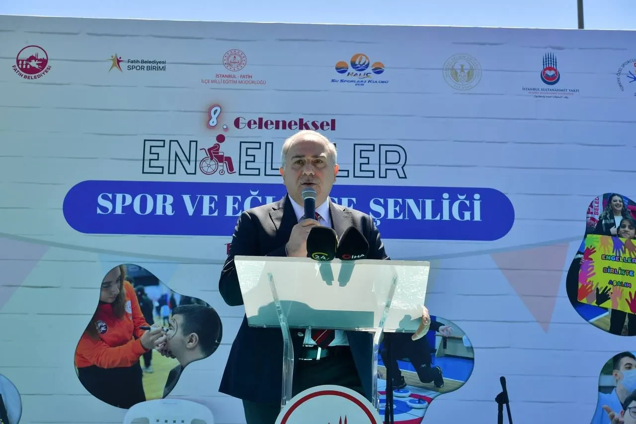 Fatih’te Engelliler Haftası’nda renkli şenlik: Spor ve eğlenceyle engelsiz bir gün