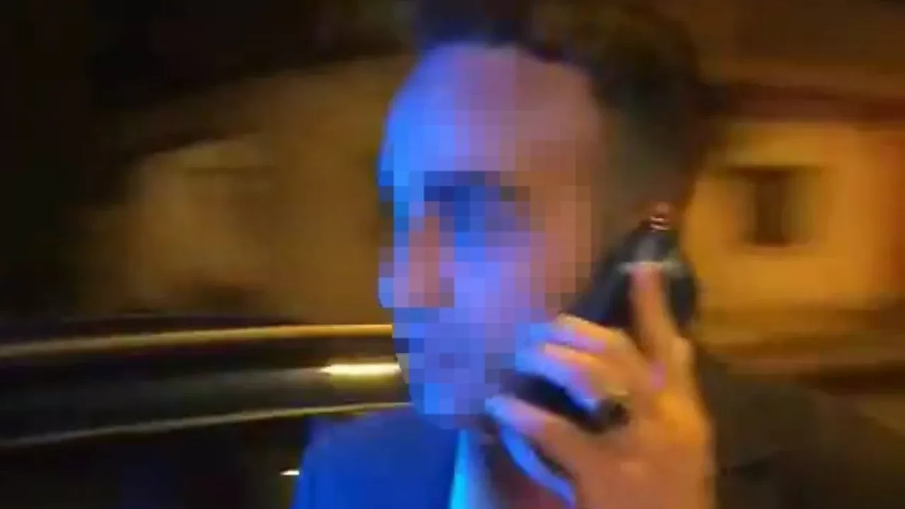 Hem suçlu hem güçlü! Alkollü şekilde polislere küfürler yağdırdı