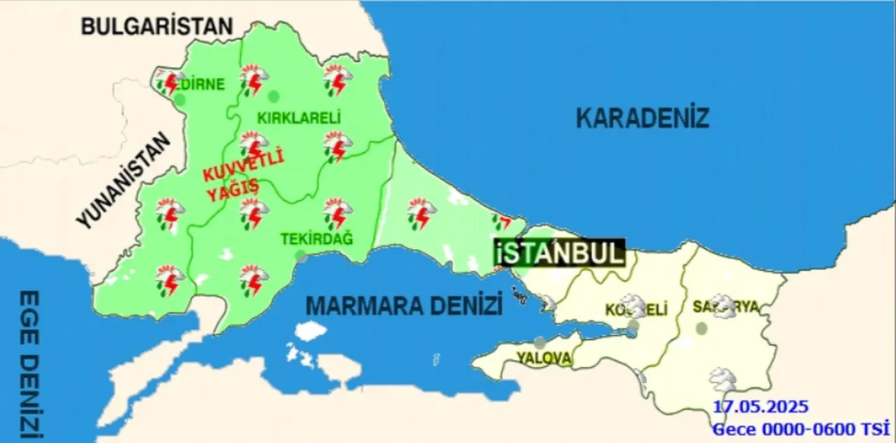İstanbul’a uçuran fırtına ve sağanak geliyor: AKOM ve Meteoroloji saat vererek uyardı