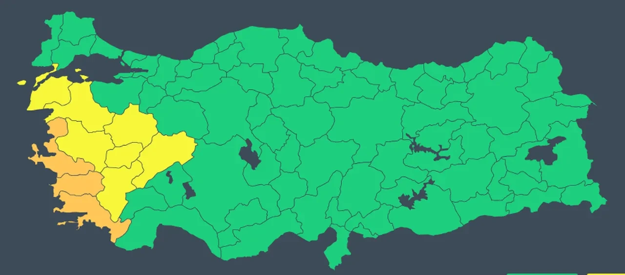 Meteoroloji'den 10 il için turuncu ve sarı alarm: Saatte 90 kilometreyi bulan fırtına kopacak! İşte il il 16 Mayıs hava durumu