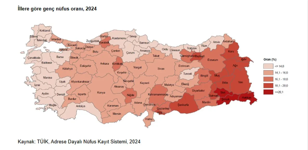 İşte Türkiye'nin en genç şehri!