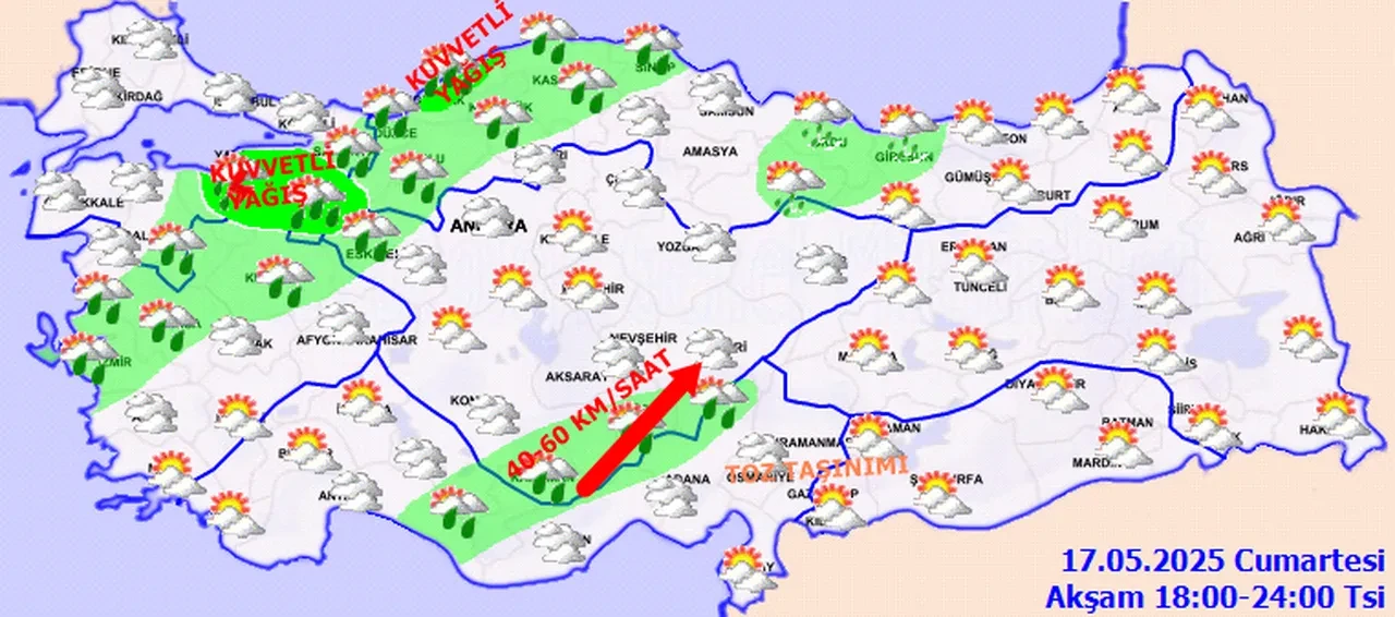 Gök gürleyecek, fırtına kopacak... Meteoroloji'den hafta sonu uyarısı: 15 il için sarı alarm verildi!