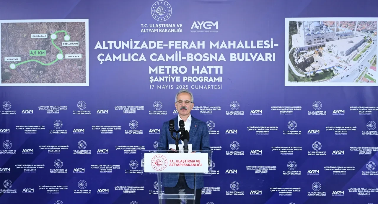 İstanbul'a yeni metro hattı! Bakan Uraloğlu projeyi inceledi