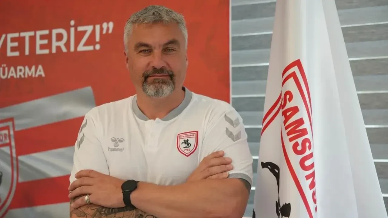 Samsunspor Teknik Direktörü Thomas Reis: Hedefimiz 3. sıra ve Avrupa'ya gitmek