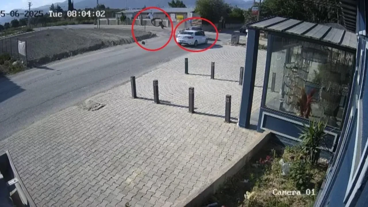 Şoke eden kaza! Metrelerce havaya uçtu, motor kullanmamaya yemin etti 