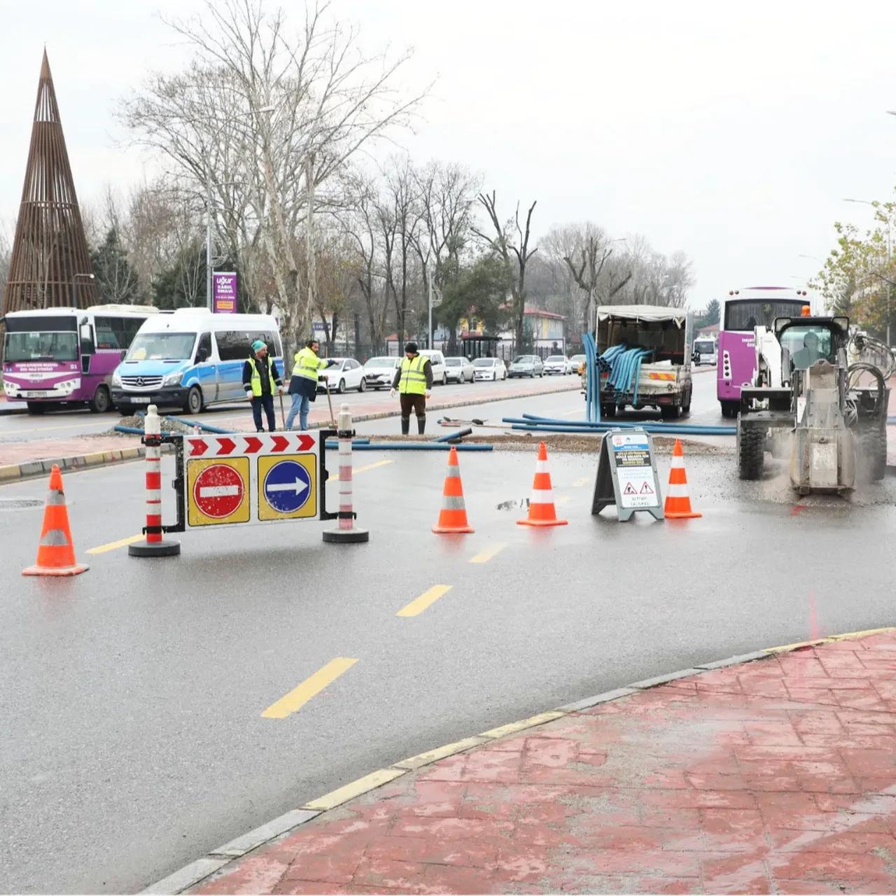 Sürücüler dikkat! Bu yol 2 gün trafiğe kapatılacak
