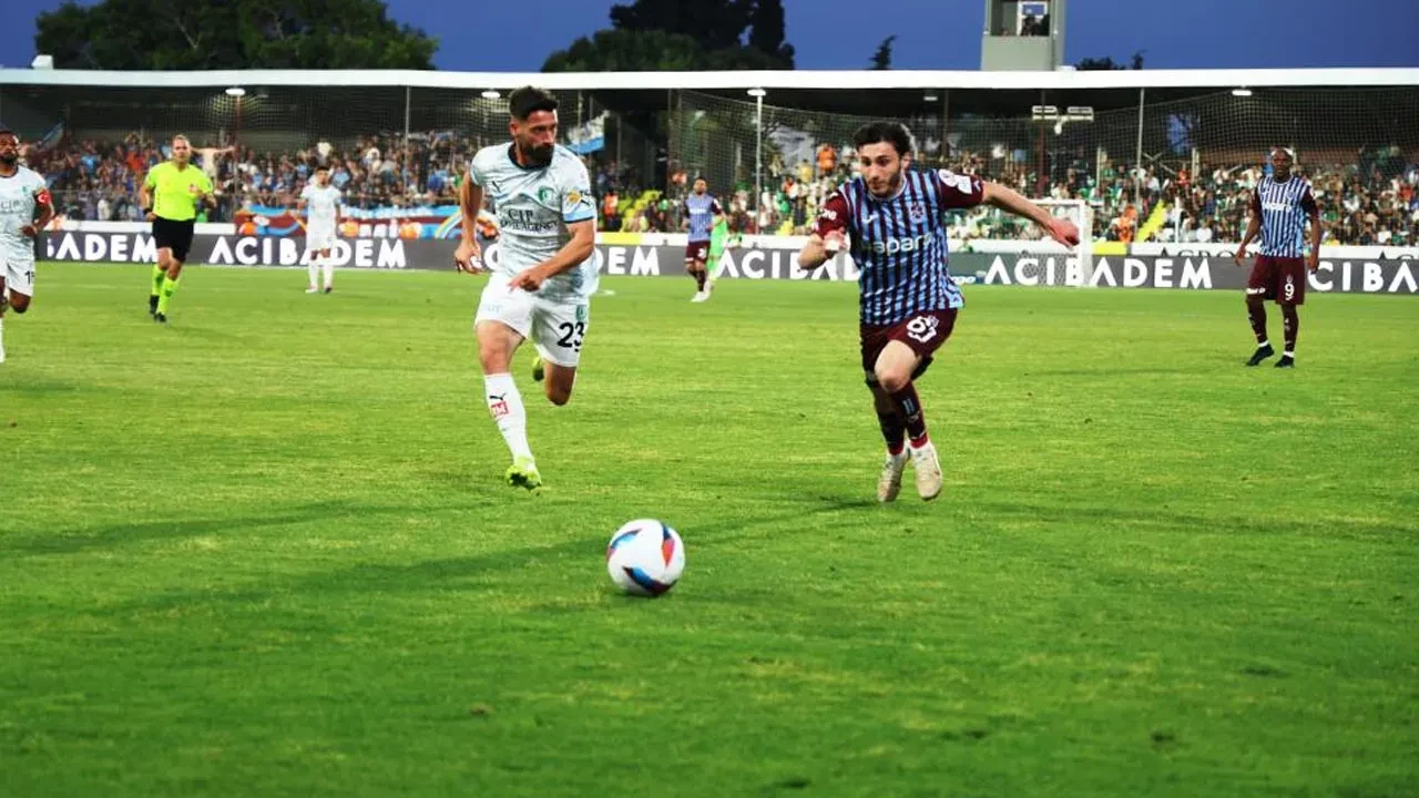 Bodrum FK ile Trabzonspor 1-1 berabere kaldı