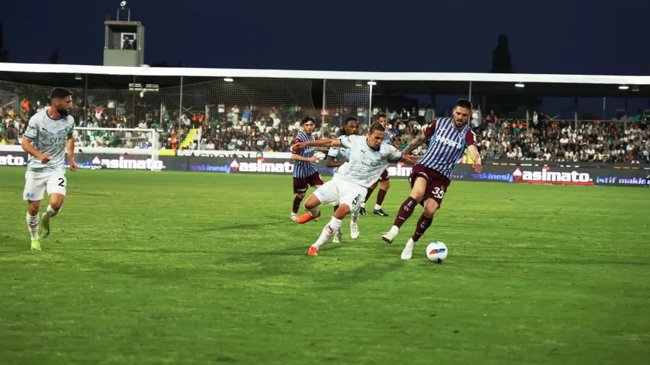Bodrum FK ile Trabzonspor 1-1 berabere kaldı