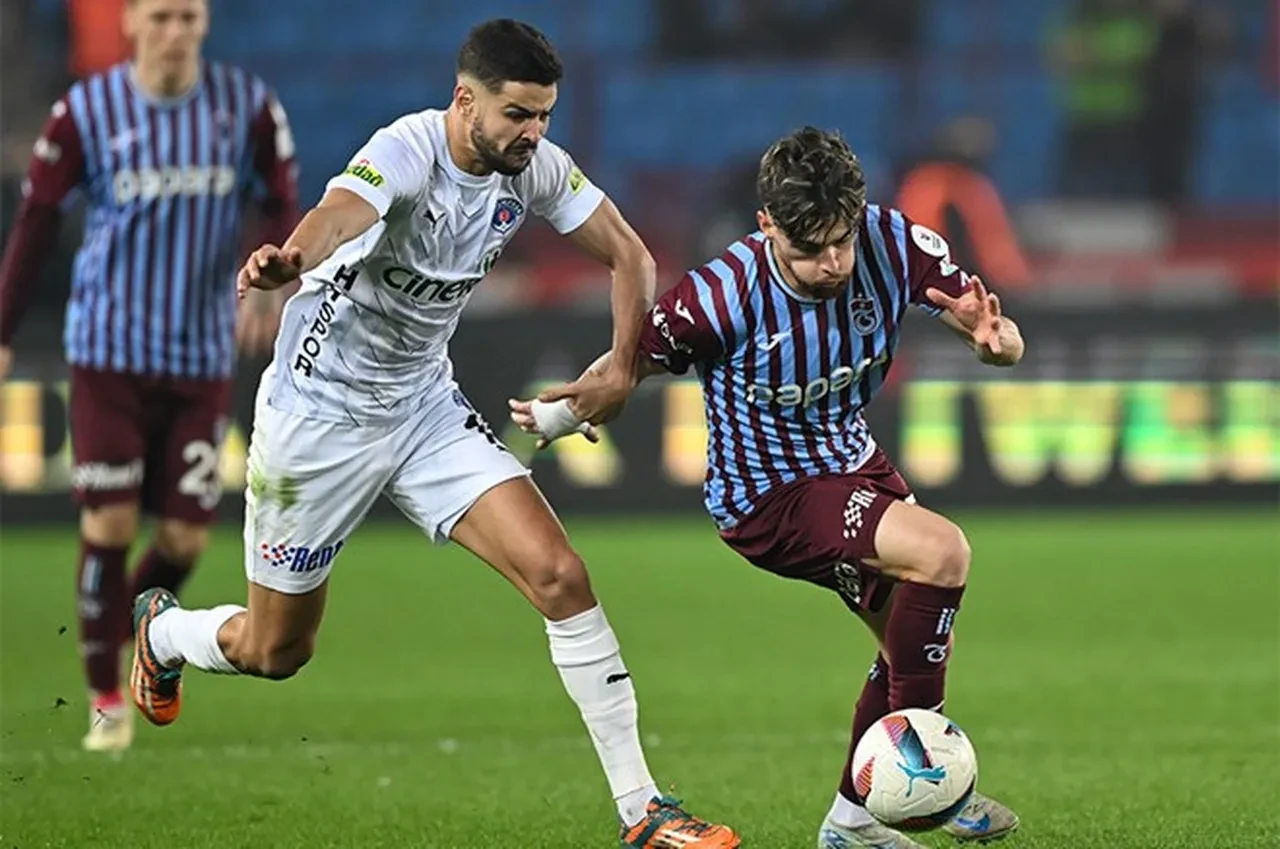 Bodrum FK ile Trabzonspor 1-1 berabere kaldı