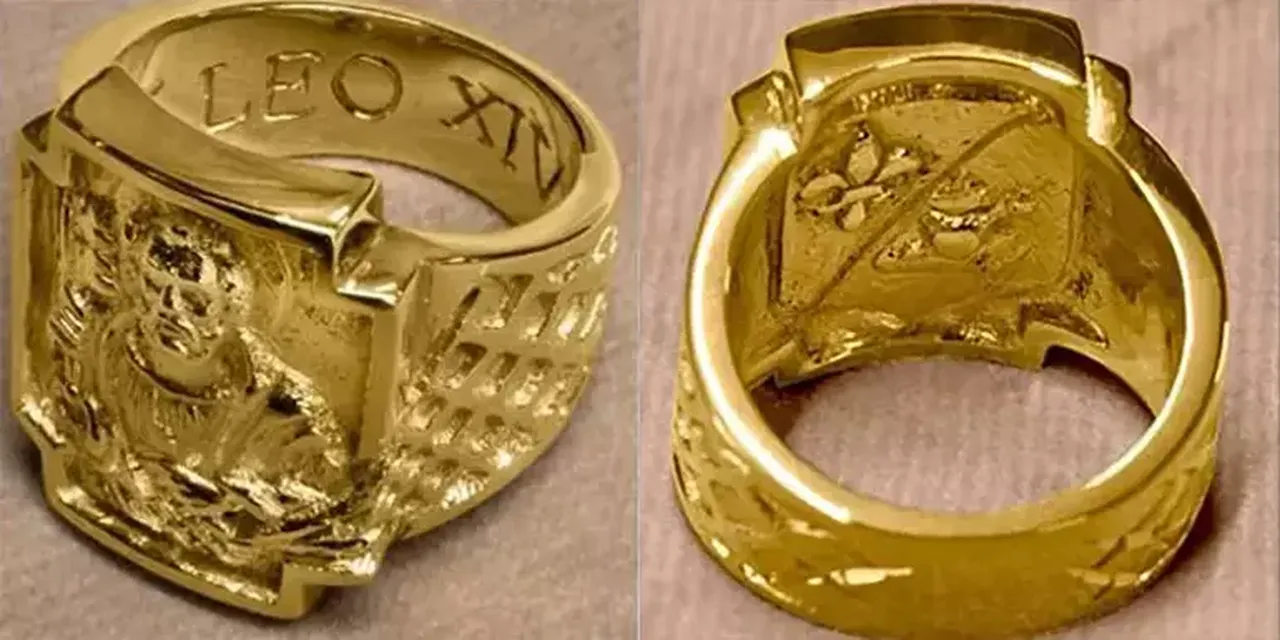 Papa 14. Leo için Vatikan'da göreve başlama töreni: Yüzüğünün değeri dudak uçuklatan cinsten