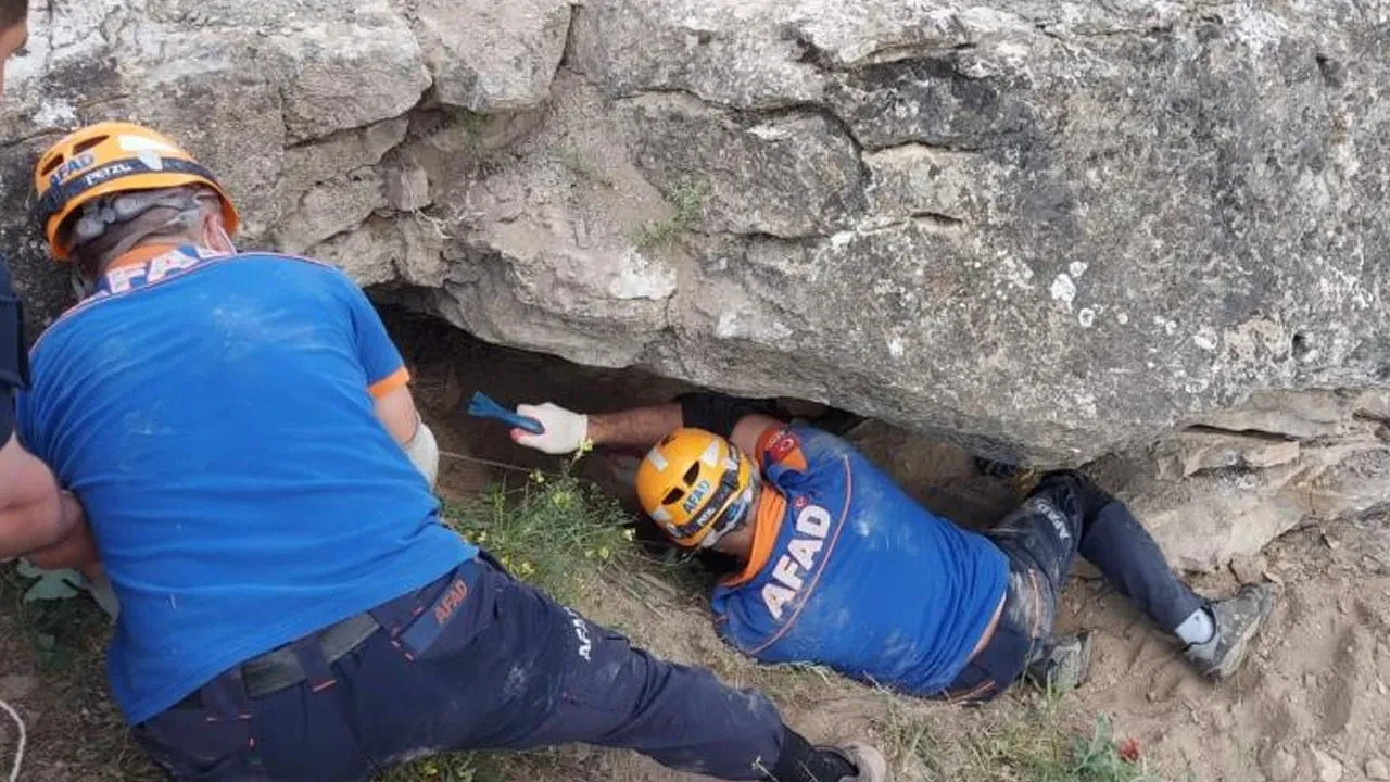 Tokat'ta kaçak kazı yapan yaşlı adam feci şekilde can verdi