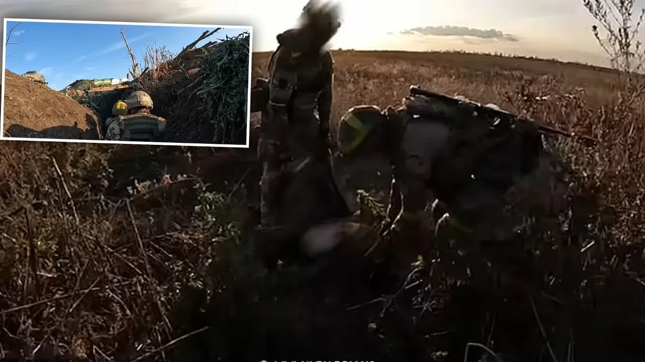 Ukrayna-Rusya savaşının gerçek yüzü! Cephedeki asker arkadaşını böyle kurtardı