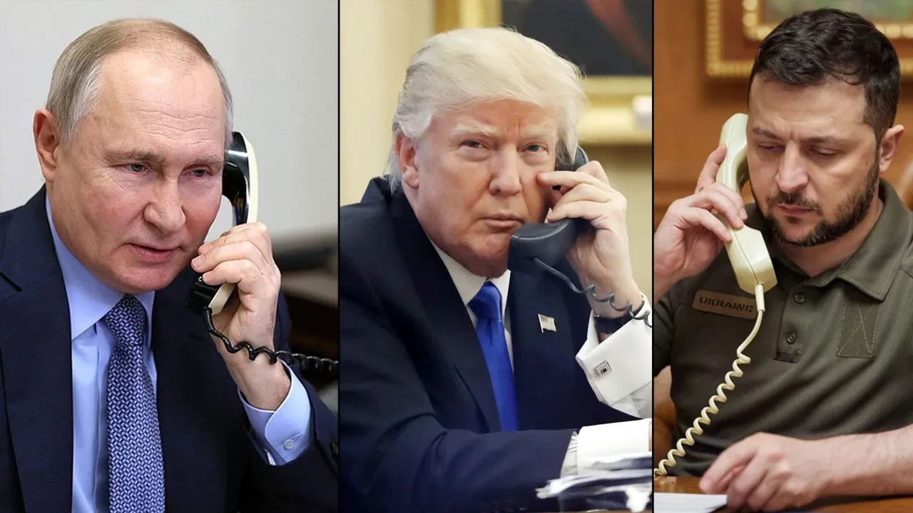 ABD Başkanı Donald Trump'tan barış diplomasisi: Putin ve Zelenskiy ile görüştü