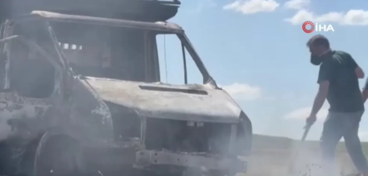 Diyarbakır’da kan donduran olay! Baba oğul yanmış halde bulundu