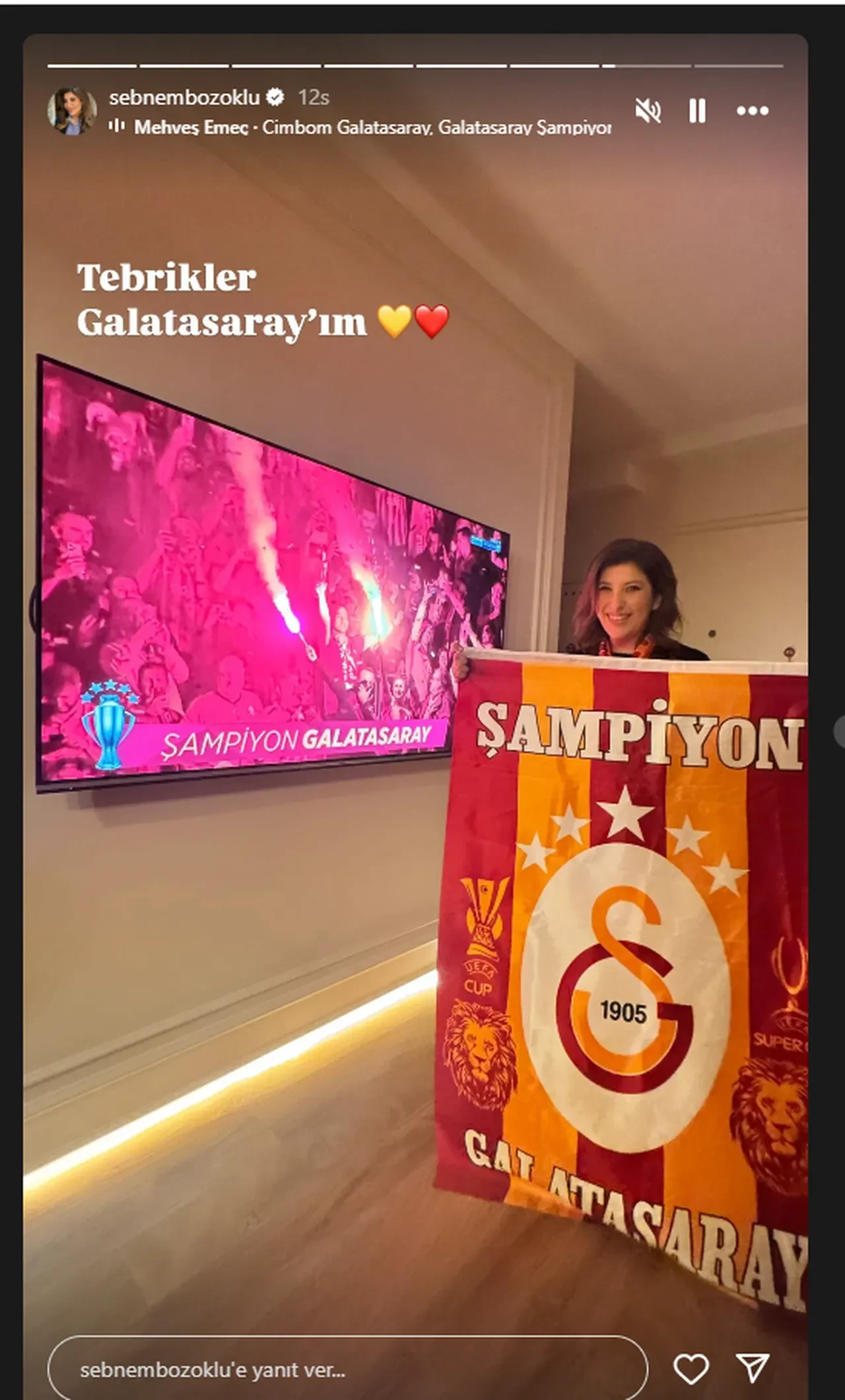 Galatasaray şampiyon oldu, ünlü isimlerden peş peşe paylaşım geldi