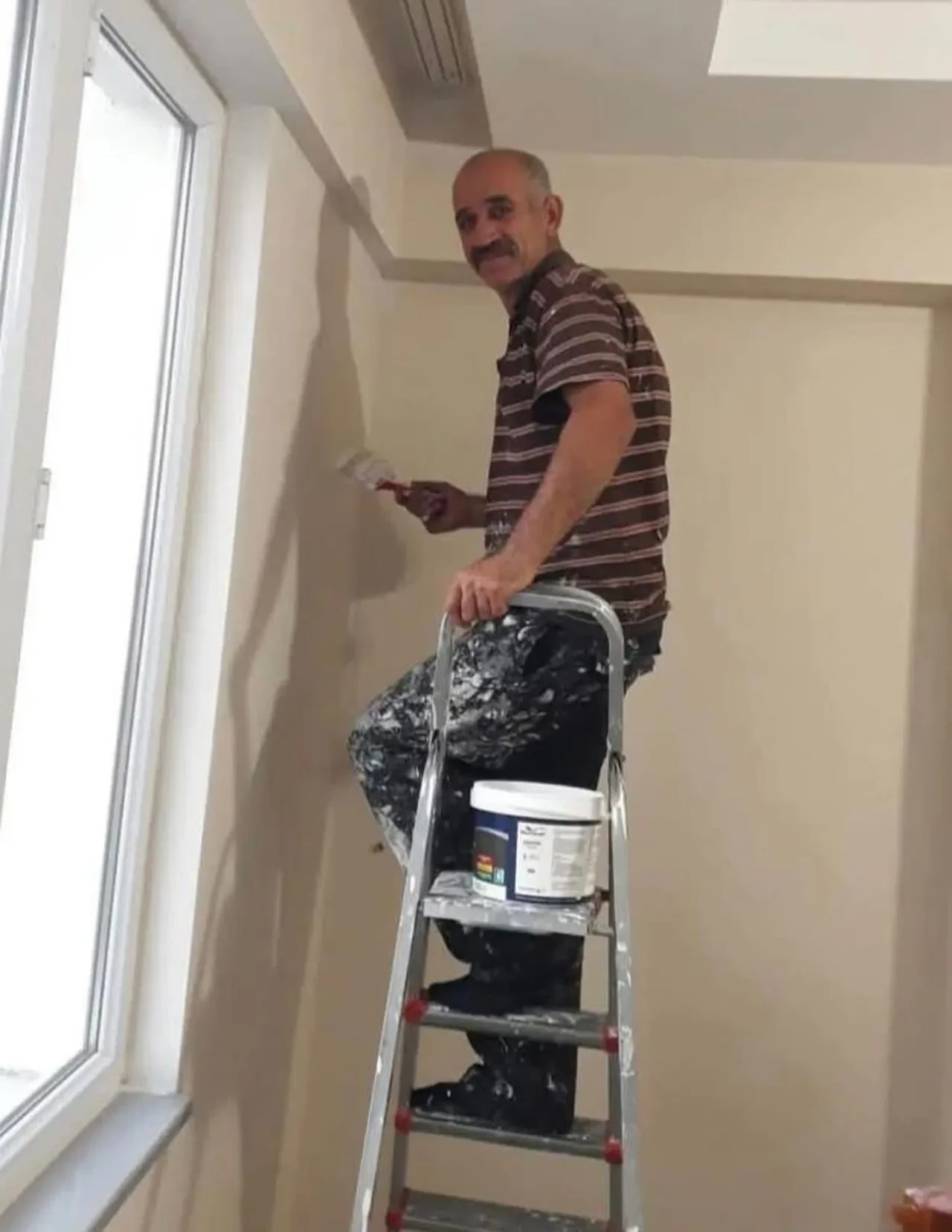 Konya'da kahreden ölüm! Boya yaparken can verdi