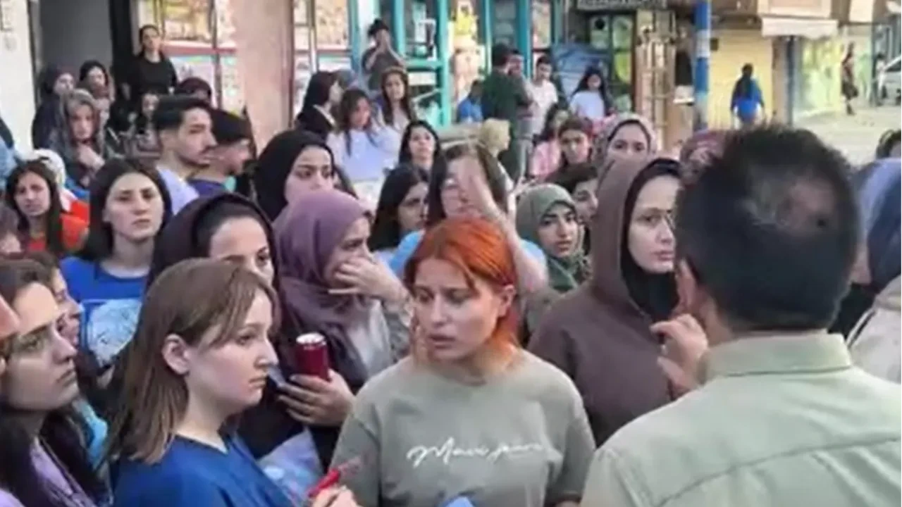 Öğrenciler yurt yangınına tepkili! Alarm ve yangın tüpü yoktu!