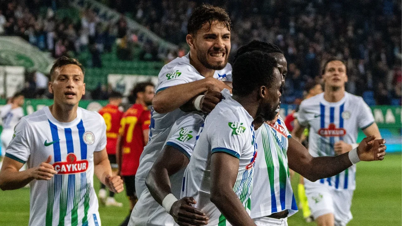 Süper Lig'de 9 gollü düello: Çaykur Rizespor rahat bir nefes aldı! 