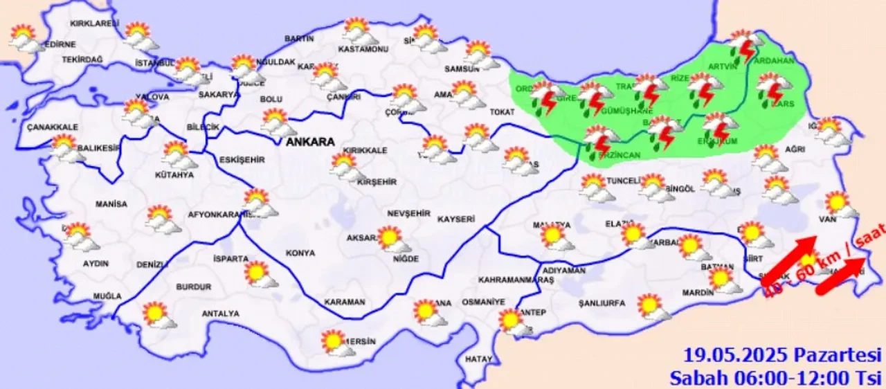 Yağış yüzünü bir gösterip bir kaçacak! Meteoroloji yeni hafta hava durumunu yayımladı