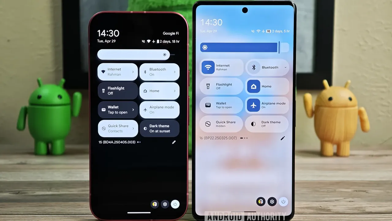 Android 16'nın gizli tasarımı ortaya çıktı: Google sessiz sedasız değiştiriyor