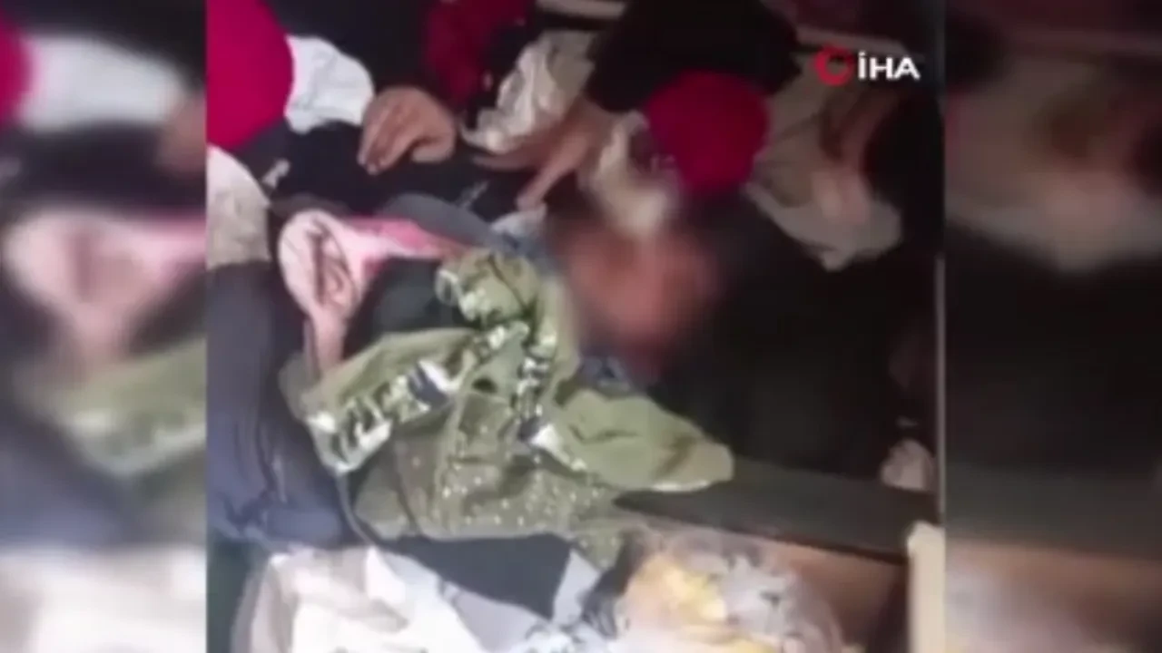 Bazanın içinde yakalandı! Bahanesi 