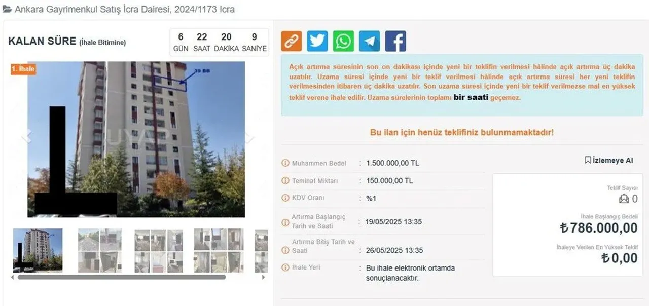 Ev almak isteyenler dikkat! İhaleyle uygun fiyatlı kredisiz konut fırsatı!