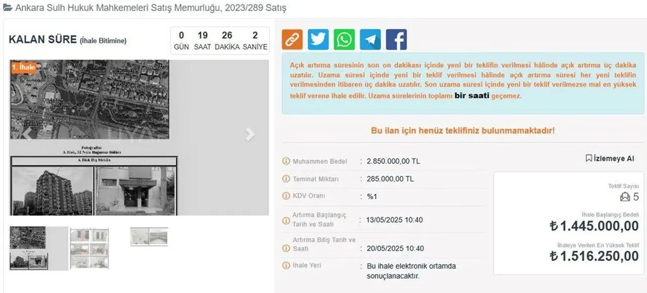 Ev almak isteyenler dikkat! İhaleyle uygun fiyatlı kredisiz konut fırsatı!