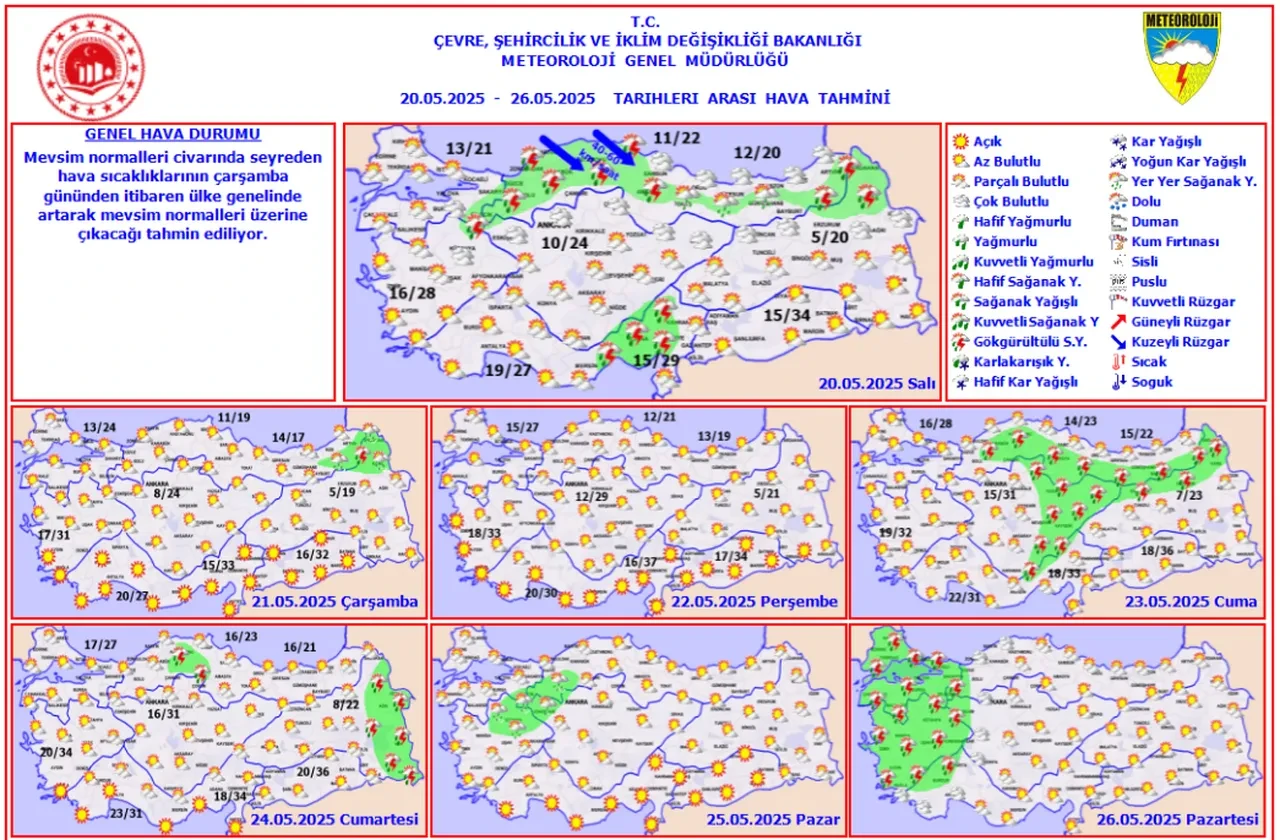 Güneşli günler başladı ama yağış yola çıktı! İstanbul dahil onlarca ili etkileyecek