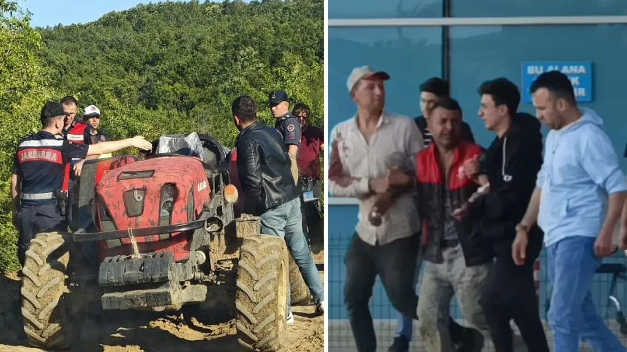 Tarlada acı olay! Traktörle kızını ezdi