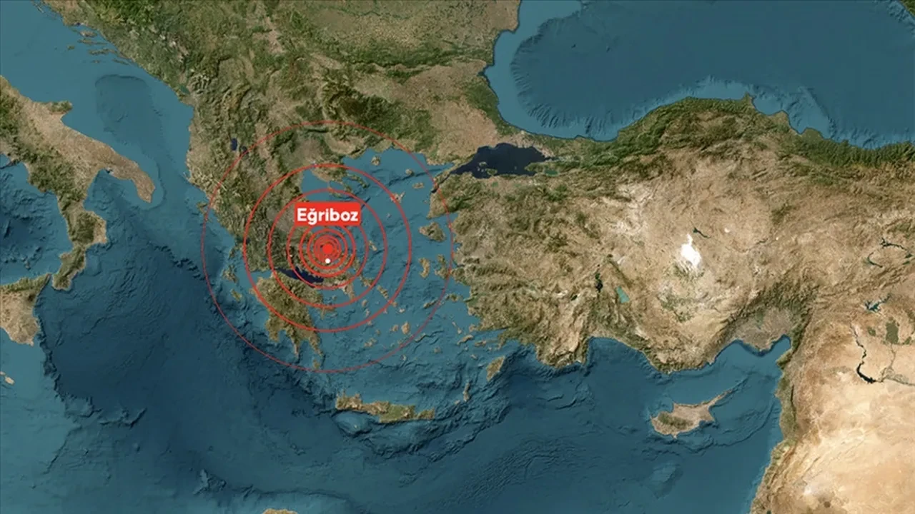 Yunan adası Eğriboz'daki peş peşe depremler korkuttu! OHAL ilan edildi