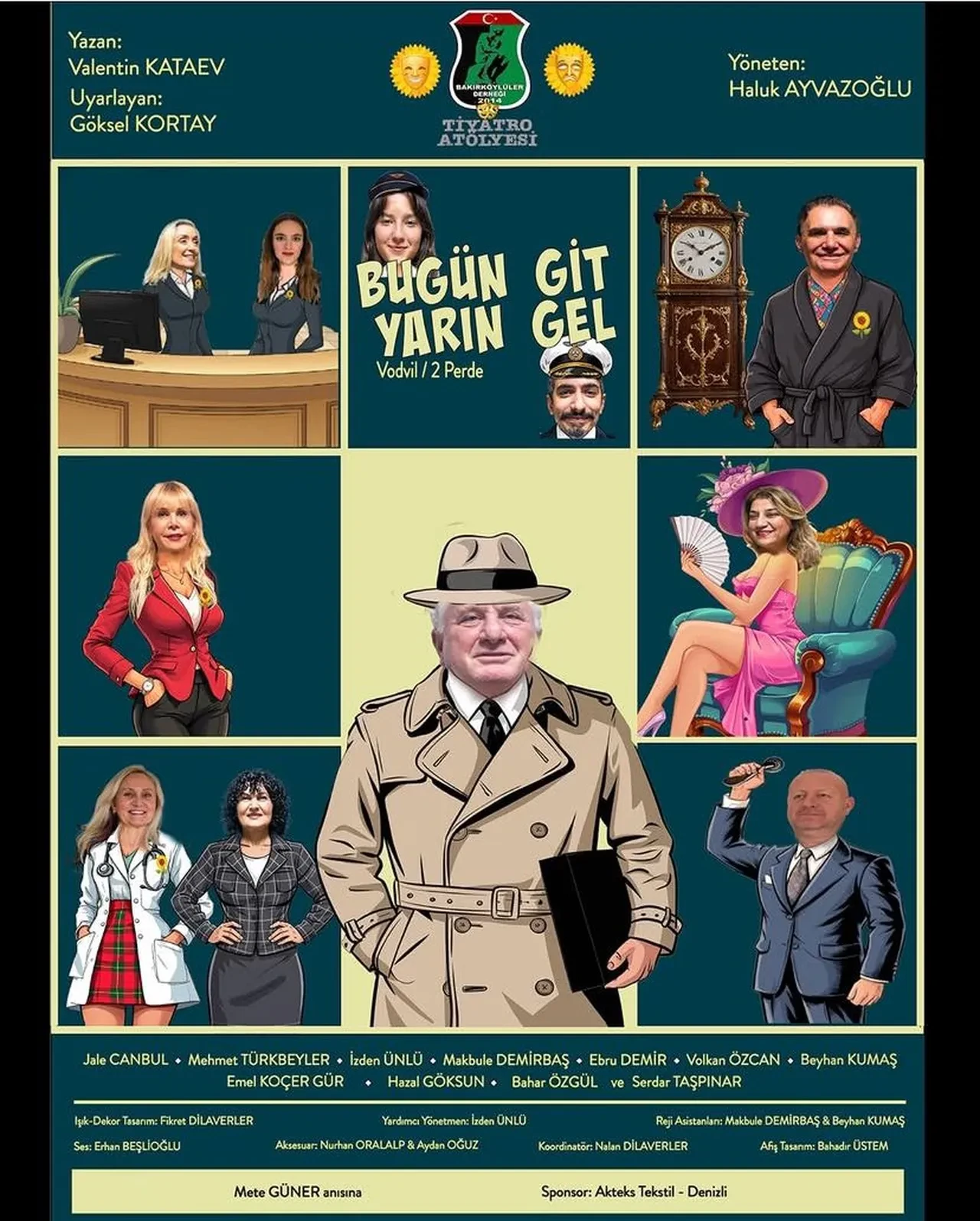 Bakırköylüler Derneği Tiyatro Atölyesi sahneye çıkıyor