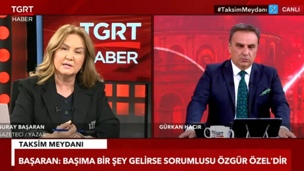 CHP mitinginde hedef gösterilmişti! Gazeteci Nuray Başaran'dan Özgür Özel'e suç duyurusu