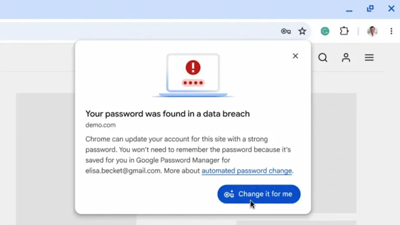 Google çalınan şifrelerinizi artık otomatik olarak değiştirecek