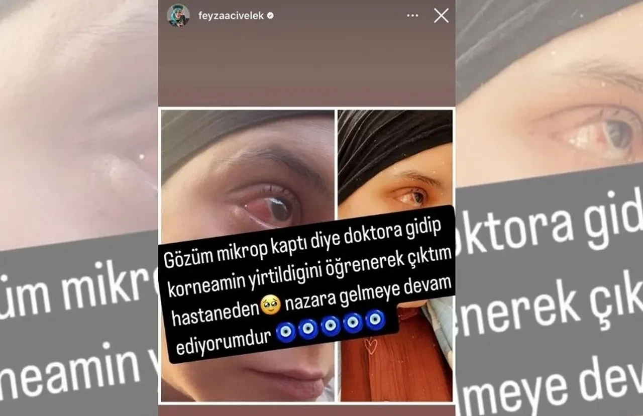 Kızılcık Şerbeti'nin Nilay'ı Feyza Civelek son paylaşımıyla korkuttu: Nazara gelmeye devam ediyorum
