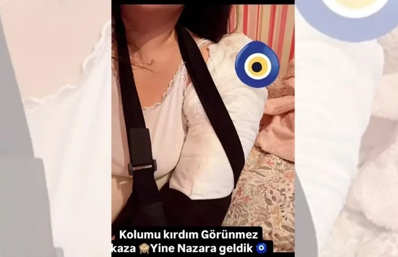 Kızılcık Şerbeti'nin Nilay'ı Feyza Civelek son paylaşımıyla korkuttu: Nazara gelmeye devam ediyorum