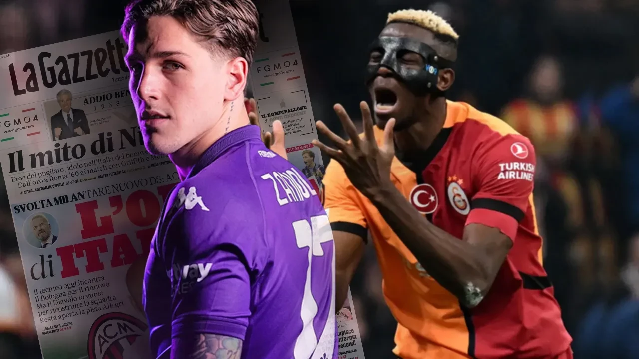 Osimhen transferine Zaniolo darbesi! İtalyan basını Galatasaray'ı yıkan gelişmeyi duyurdu