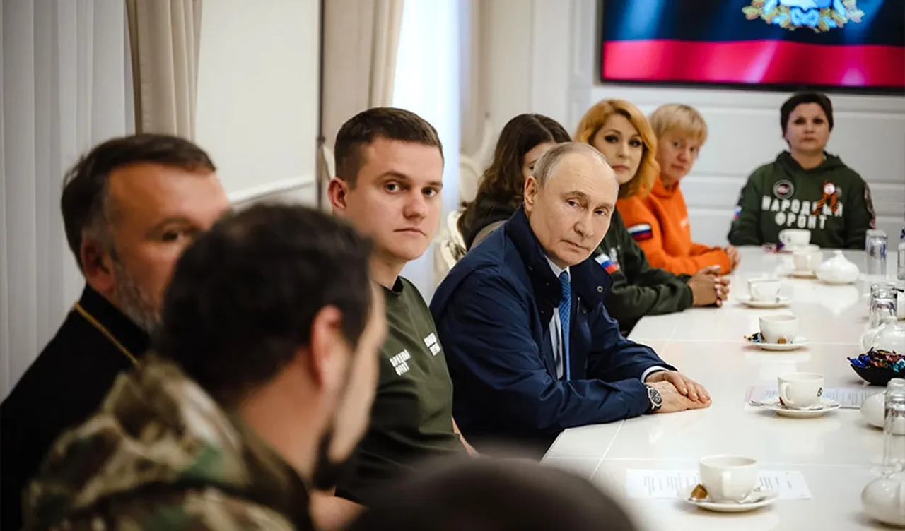 Putin, Ukrayna'nın elinden aldığı Rus topraklarında Kiev'i hedef aldı! Hakaretler havada uçuştu