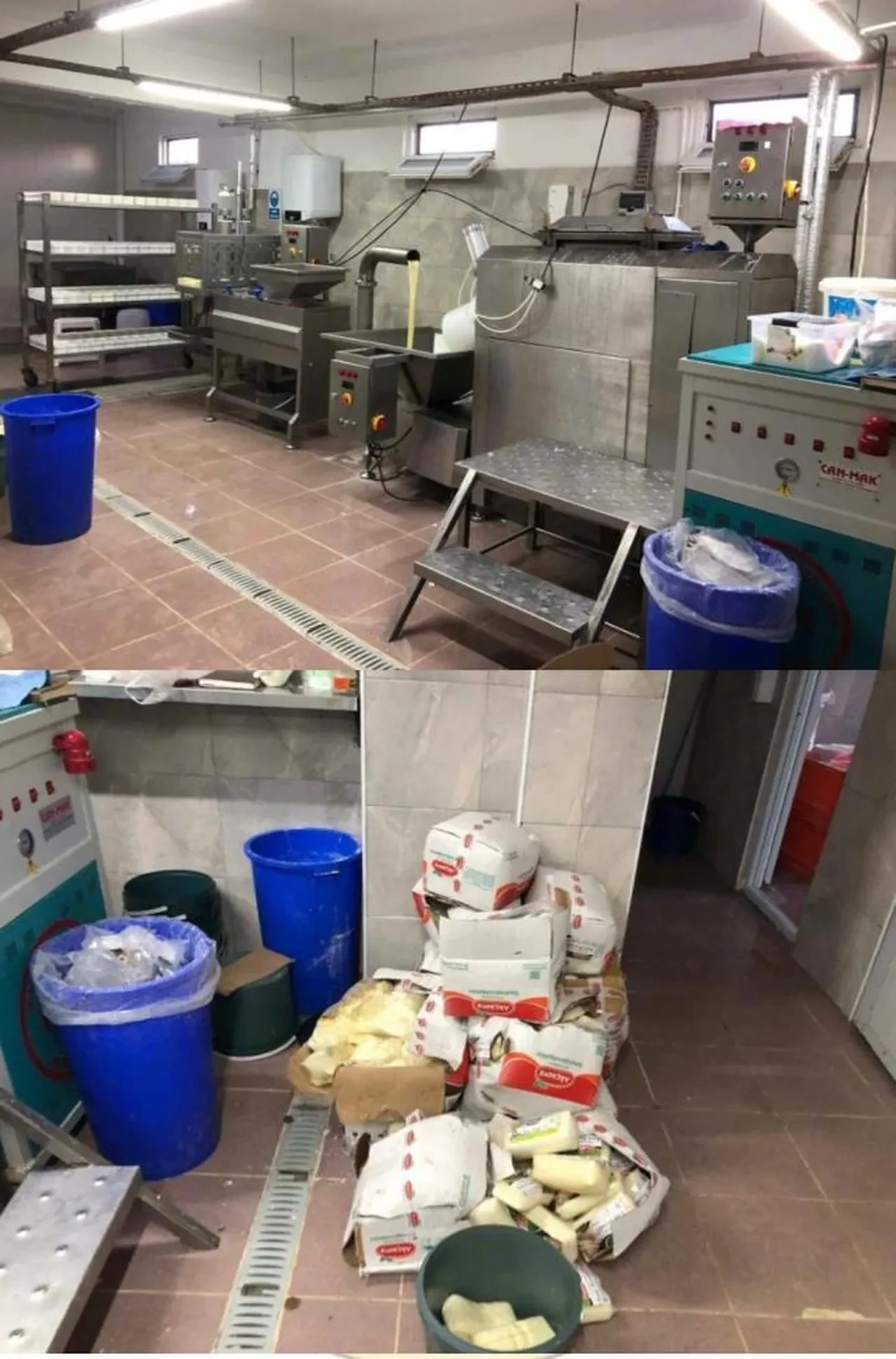 Sakarya'da merdiven altı tesise baskın! Mide bulandıran görüntüler: Kaşardan eldiven çıkmış