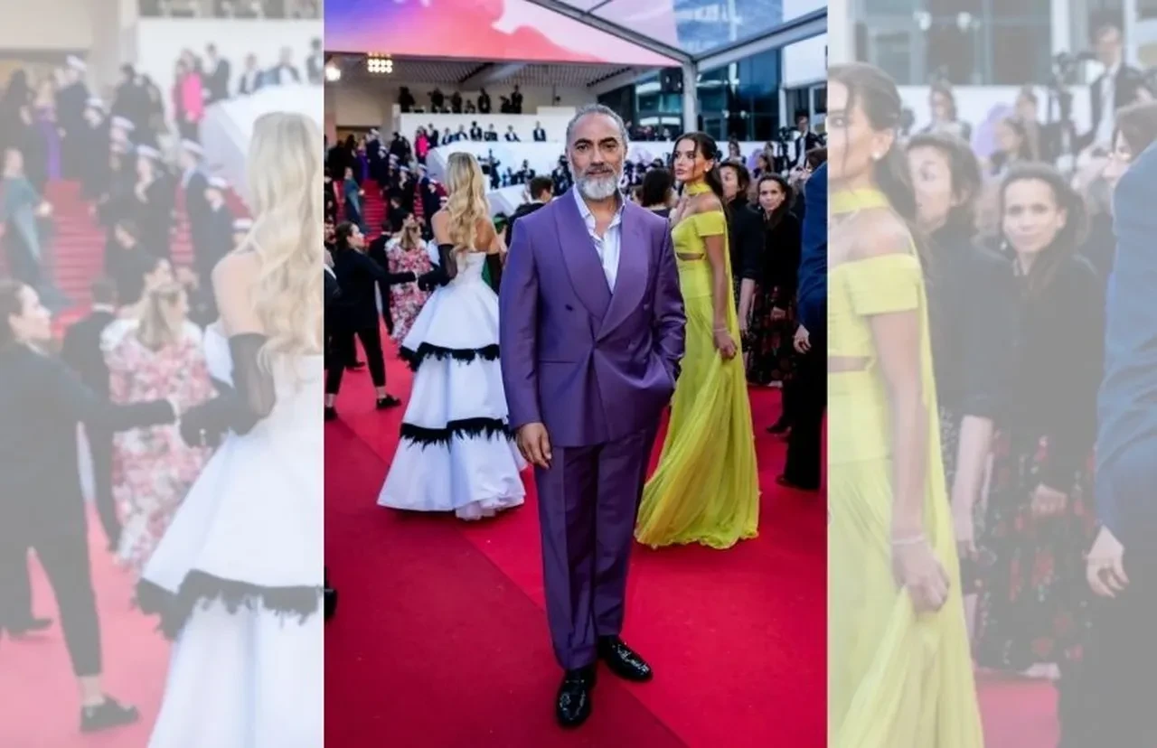 Selim Bayraktar'ın kombini Cannes'a damga vurdu 