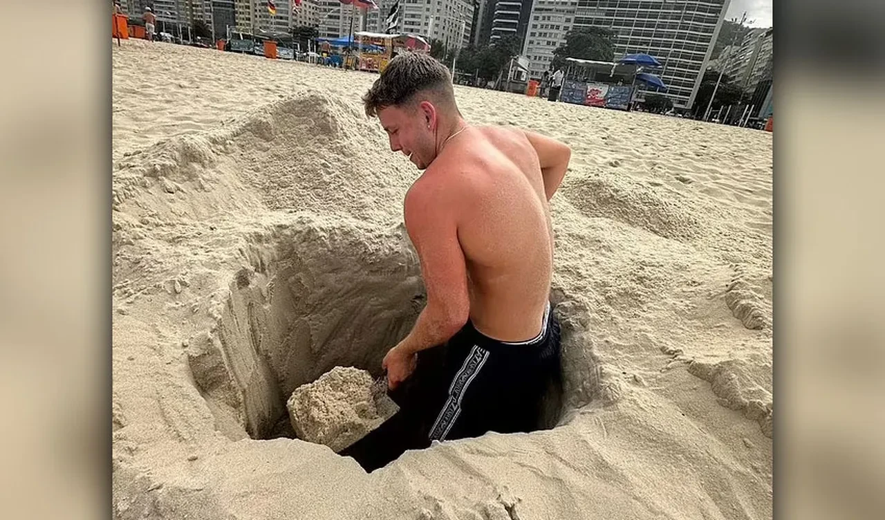 Sıkıntıdan kazdığı çukura hapsoldu! Yaşadığı korkunç anları böyle anlattı